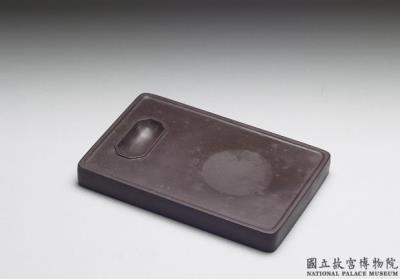 图片[2]-Songhua rectangular purple inkstone, Qing dynasty, Qianlong reign (1736-1795)-China Archive